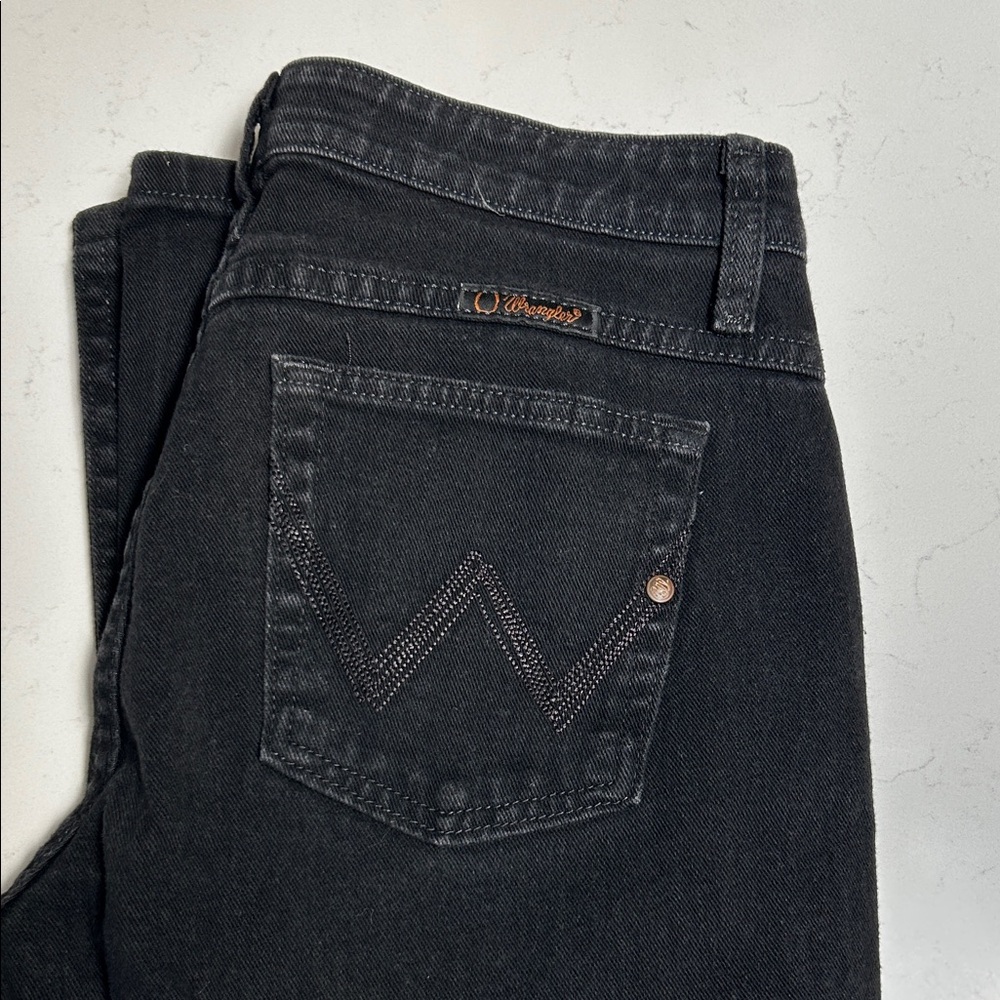 Wrangler Q-Baby Women's Jeans - Washed Black